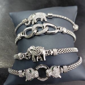 Elegant 925 Silver Bracelets